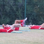 Nogomet, Bazovica: Zarja, začetek priprav, članska ekipa