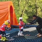Smučanje, tečaji SK Devin na plastični stezi v Nabrežini