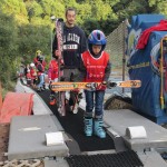 Smučanje, tečaji SK Devin na plastični stezi v Nabrežini