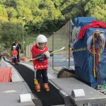 Smučanje, tečaji SK Devin na plastični stezi v Nabrežini