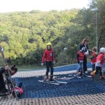 Smučanje, tečaji SK Devin na plastični stezi v Nabrežini