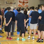 Nabrežina, košarka; zbirni treningi za FJK