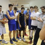 Nabrežina, košarka; zbirni treningi za FJK