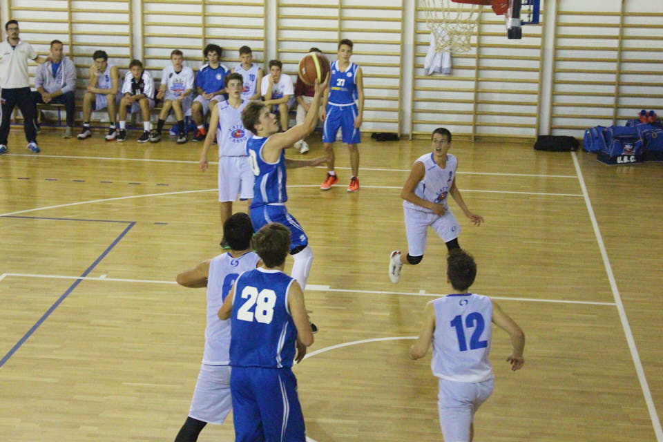 Košarka, under 18 moški, Latte Carso UBC - Jadran