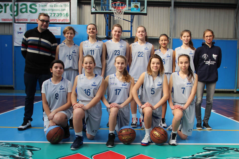 Trst, košarka, under 14 ženske