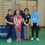 Namizni tenis v Huminu šolski otroški turnir