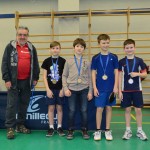 Namizni tenis v Huminu šolski otroški turnir