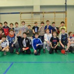 Namizni tenis v Huminu šolski otroški turnir
