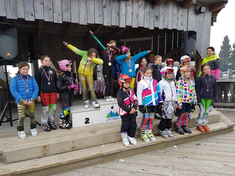Cerkno (Slovenija), smučanje - zadnja tekma Primorski pokal