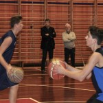 Trening deželnih košarkarskih selekciji letnikov 2002 in 2000/