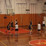 Trening deželnih košarkarskih selekciji letnikov 2002 in 2000/