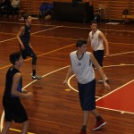 Trening deželnih košarkarskih selekciji letnikov 2002 in 2000/