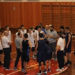 Trening deželnih košarkarskih selekciji letnikov 2002 in 2000/