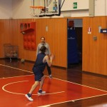 Trening deželnih košarkarskih selekciji letnikov 2002 in 2000/