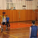 Trening deželnih košarkarskih selekciji letnikov 2002 in 2000/