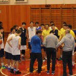 Trening deželnih košarkarskih selekciji letnikov 2002 in 2000/