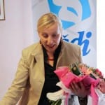 Generalna konzulka RS Ingrid Sergaš na poslovilnem obisku pri Z