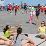 Praznik mini volleyja na Velikem Trgu