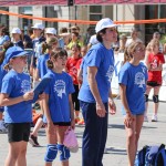 Praznik mini volleyja na Velikem Trgu