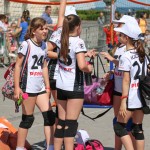 Praznik mini volleyja na Velikem Trgu