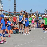 Praznik mini volleyja na Velikem Trgu