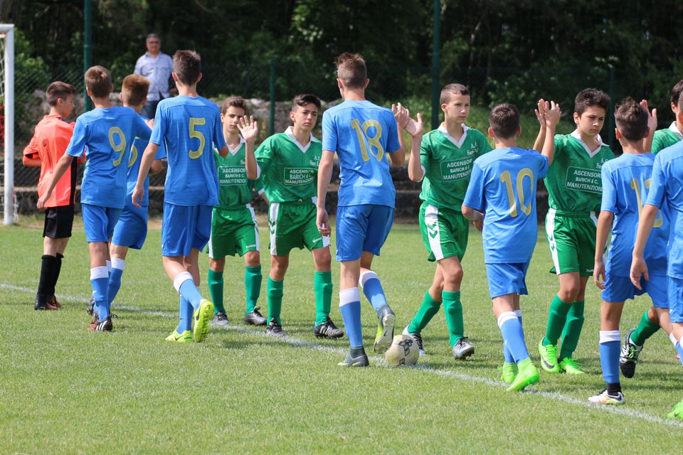 Bazovica (Trst) - nogomet, začetniki