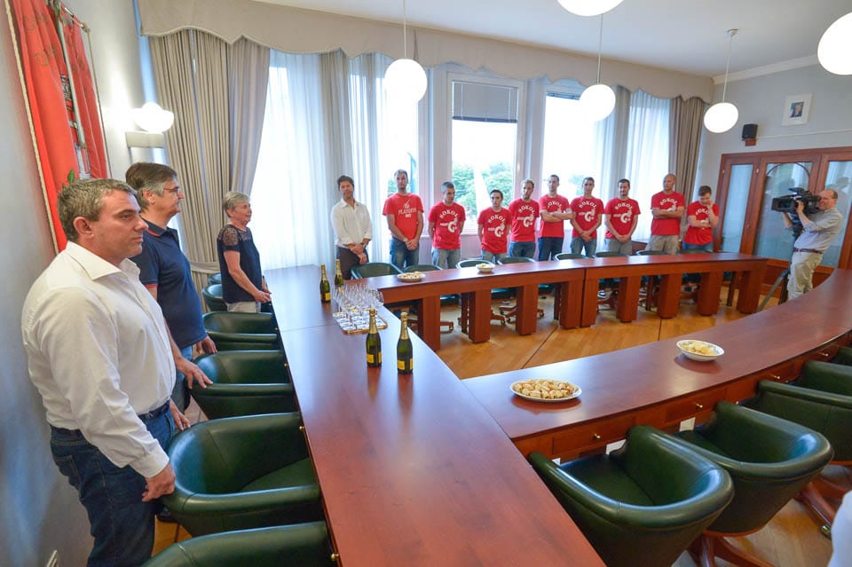 Nabrezina 06-06-2017 - Sport - Kosarka - Sokol - Obcina Devin Nabrezina - Sprejem prve ekipe