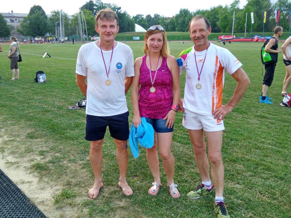 Od leve: Vlado Veršec, Andreja Poklar in Fabio Ruzzier.