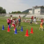 Zaključno šolsko športno tekmovanje za osnovnošolce dvojezi