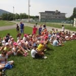 Zaključno šolsko športno tekmovanje za osnovnošolce dvojezi