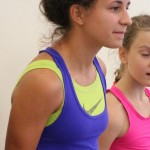 Federica Macrì na obisku