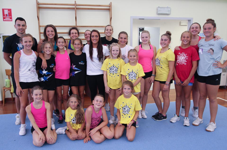 Opčine (Trst) - cheerleading; Cheerdance Millenium