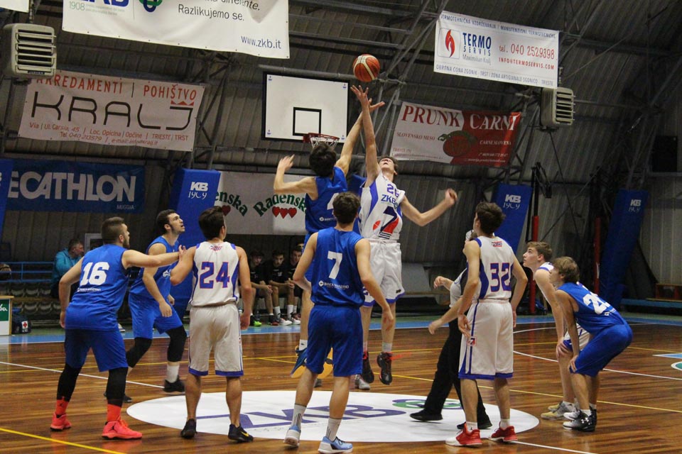 Trst - košarka, under 18