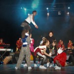 Blek Panters in skupina Cheerdance Millenium