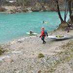 Novoletni spust po Soči