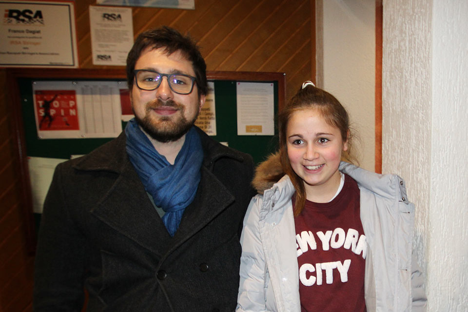 Robert Devetak in Jasna Brecelj