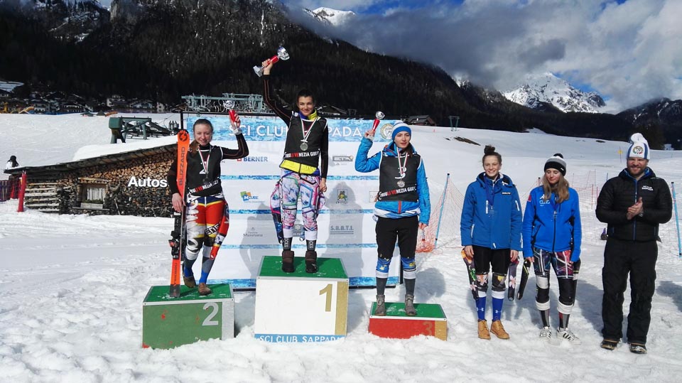 Caterina Sinigoi na najvišji stopnjički