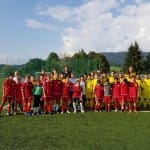 Mladi nogometaši Sistiane/Selsjana in Zarje