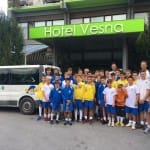 Mladi nogometaši Sistiane/Selsjana in Zarje