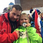 Trofeja biberon smučanje