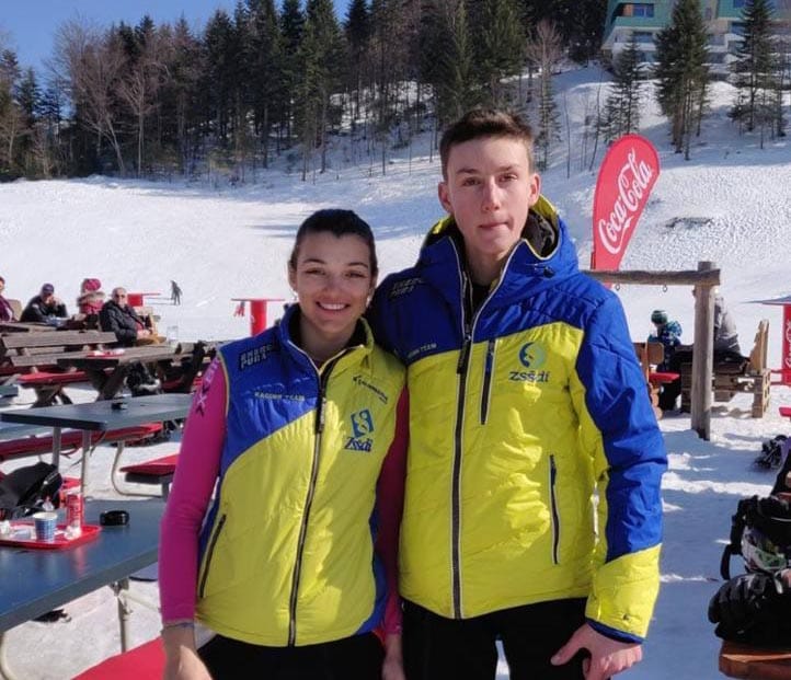 Bjelašnica; "Djeca za mir 2019": Caterina Sinigoi in Erik Bordo