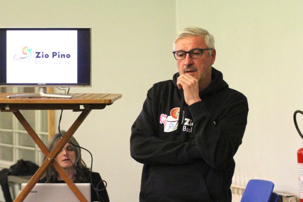 Trst, Stadion 1. maj - KK Bor, prof. Alberto Andriola