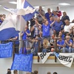 Sport - Kosarka - Breg Mediachem - Veselje po zmagi na tretji polfinalni tekmi play-offa D-lige in napredovanje v visjo C ligo silver