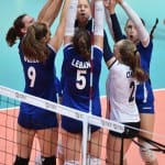 Sport - odbojka - finala evropskega prvenstva za kadetinje U16 za tretje mesto - Slovenija -Rusija