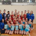 gimnastika odlični nastopi  Borovih gimnastičark