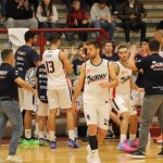 Košarka članske lige : Jadran - Dinamo GO