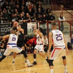 Košarka članske lige : Jadran - Dinamo GO