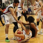 Košarka članske lige : Jadran - Dinamo GO