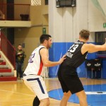 Košarka članske lige : Jadran - Dinamo GO