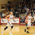 Košarka članske lige : Jadran - Dinamo GO